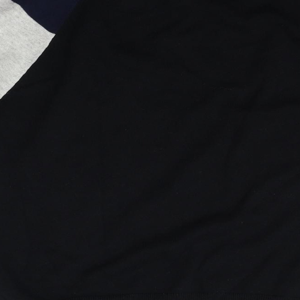 NEXT Girls Black Geometric Pullover Jumper Size 9 Years