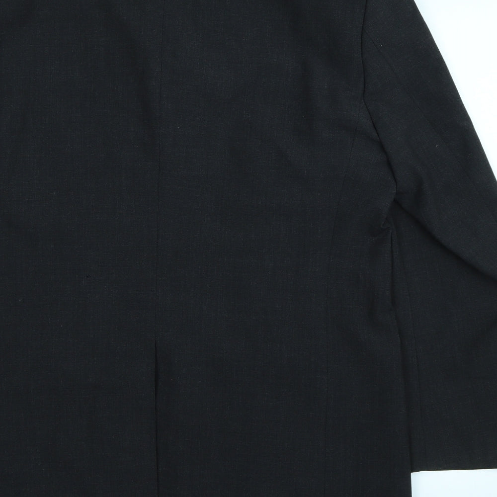 Contempo Mens Black Blazer Size 40