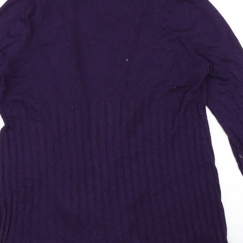 Soon Womens Purple Jacket Size 16