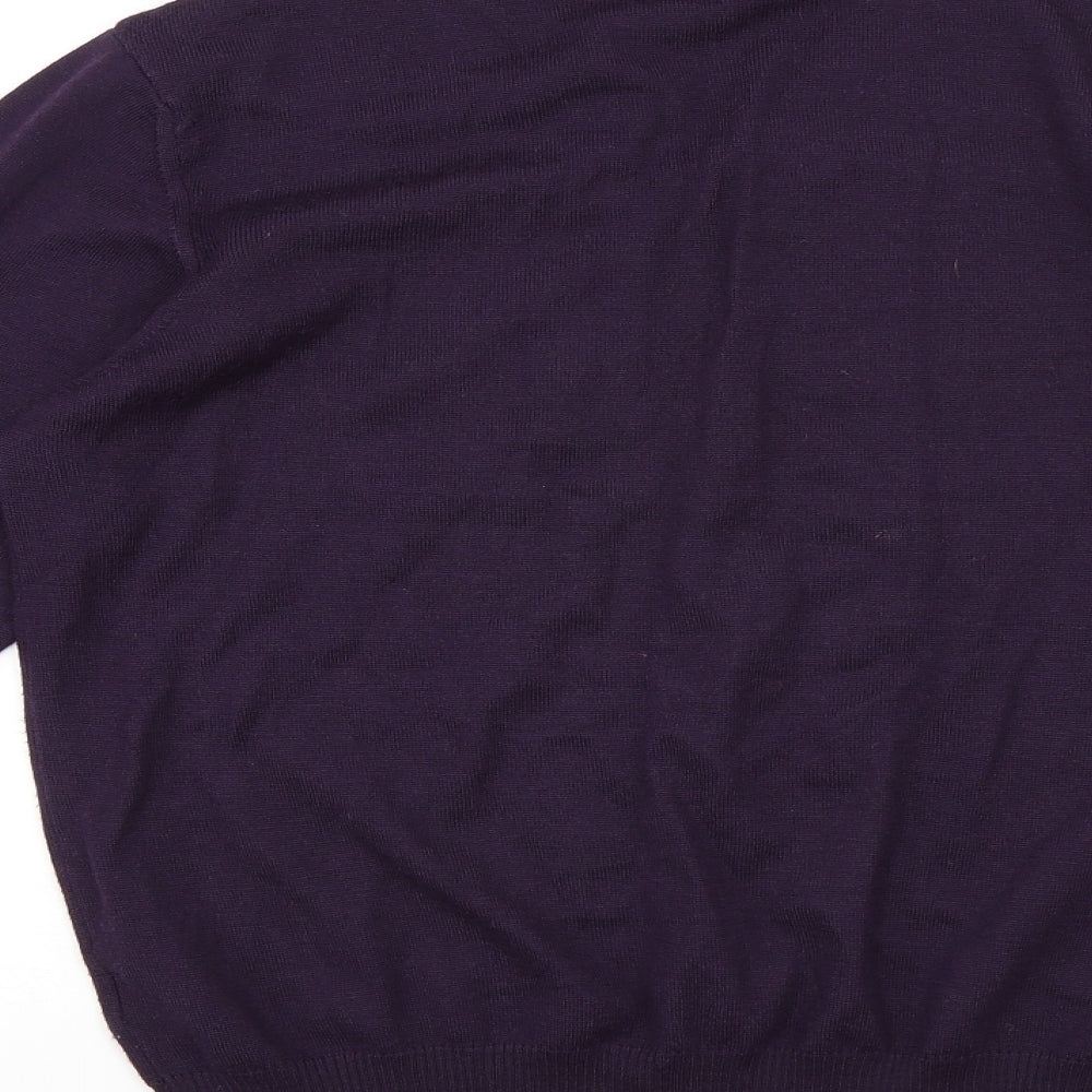 River Island Womens Purple Pullover Jumper Size M