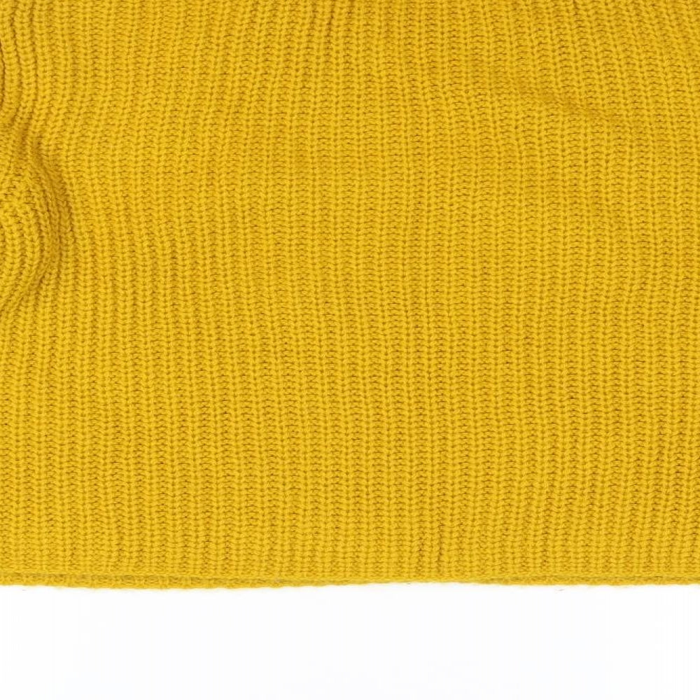 Primark Womens Yellow Knit Pullover Jumper Size XS