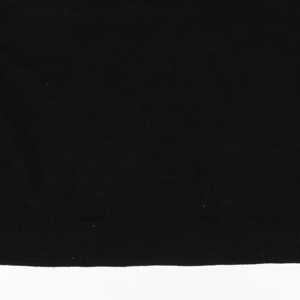 Divided Womens Black Knit Pullover Jumper Size L
