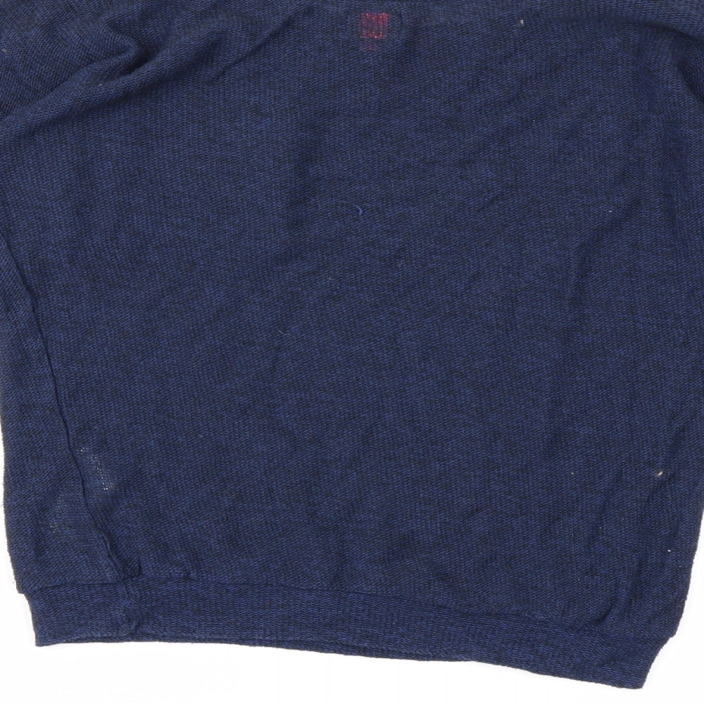 Only Womens Blue Pullover Jumper Size S