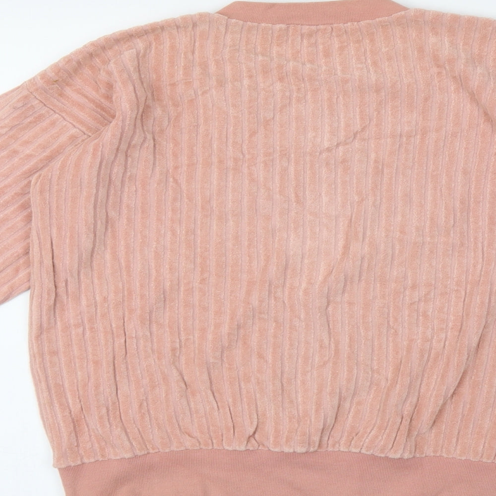 fix teen Girls Pink Pullover Jumper Size 14 Years