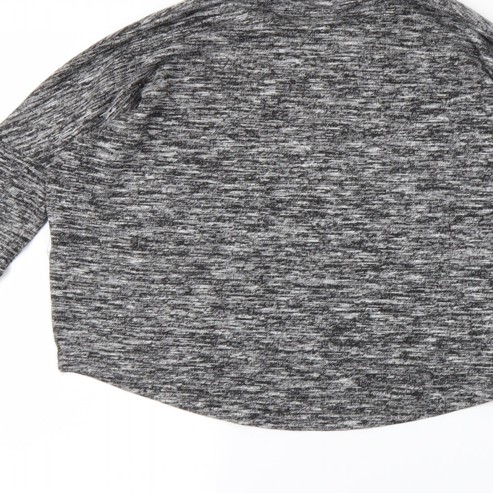 YD Girls Grey Pullover Jumper Size 8-9 Years - Reversible sequins