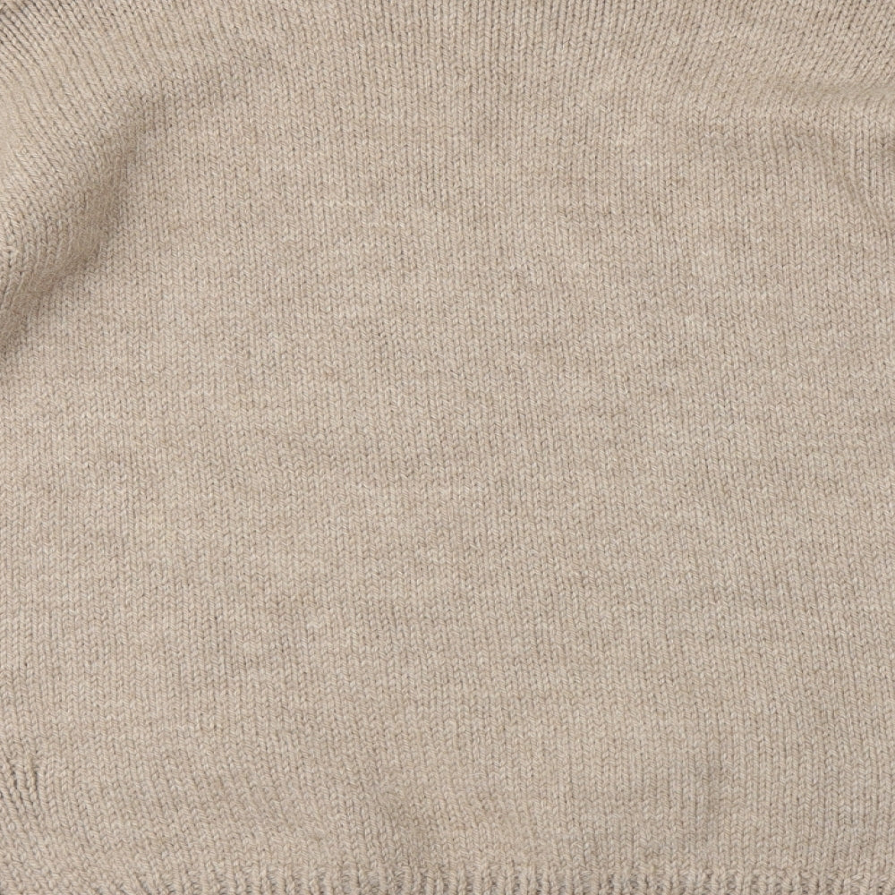 Preworn Womens Brown Pullover Jumper One Size
