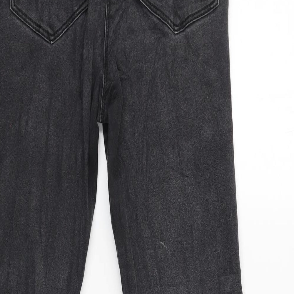 Denim Womens Grey Straight Jeans Size 8 L28 in