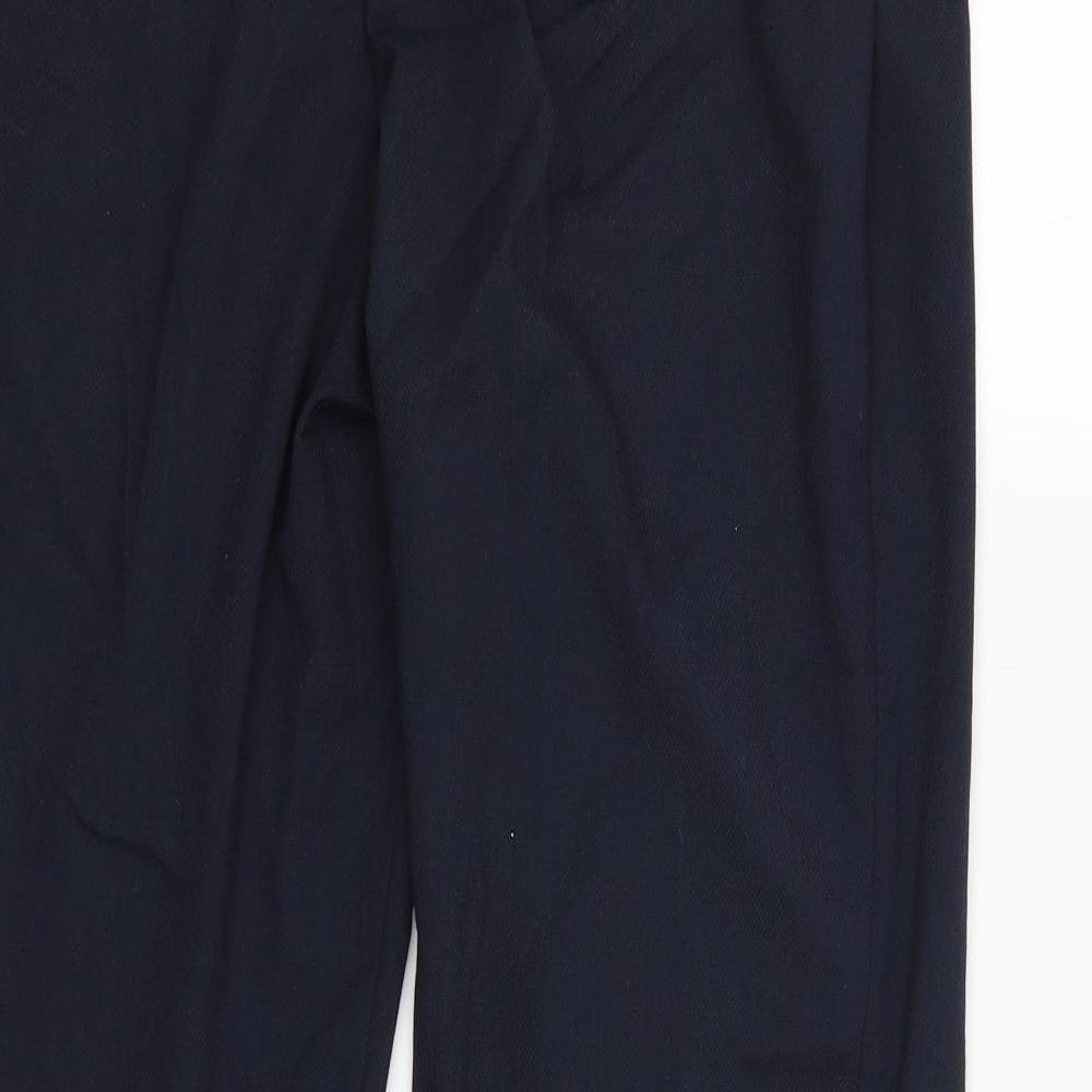 Classic Womens Blue Trousers Size 12 L26.5 in