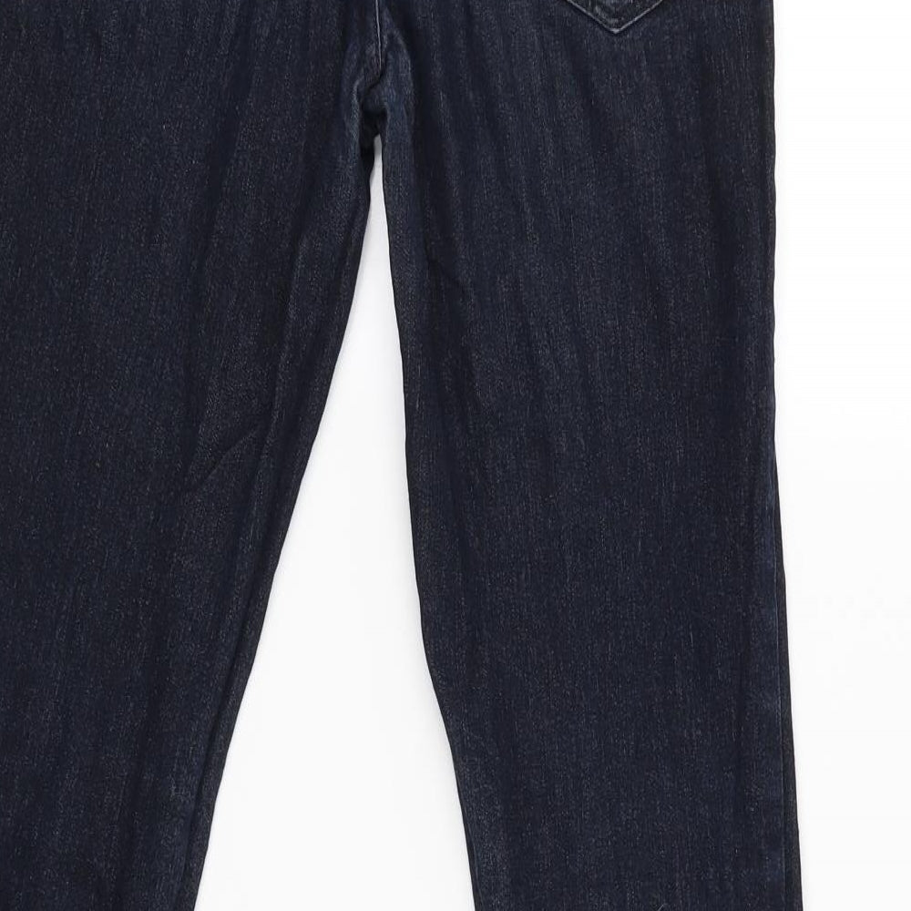 New Look Womens Blue Jegging Trousers Size 8 L29 in