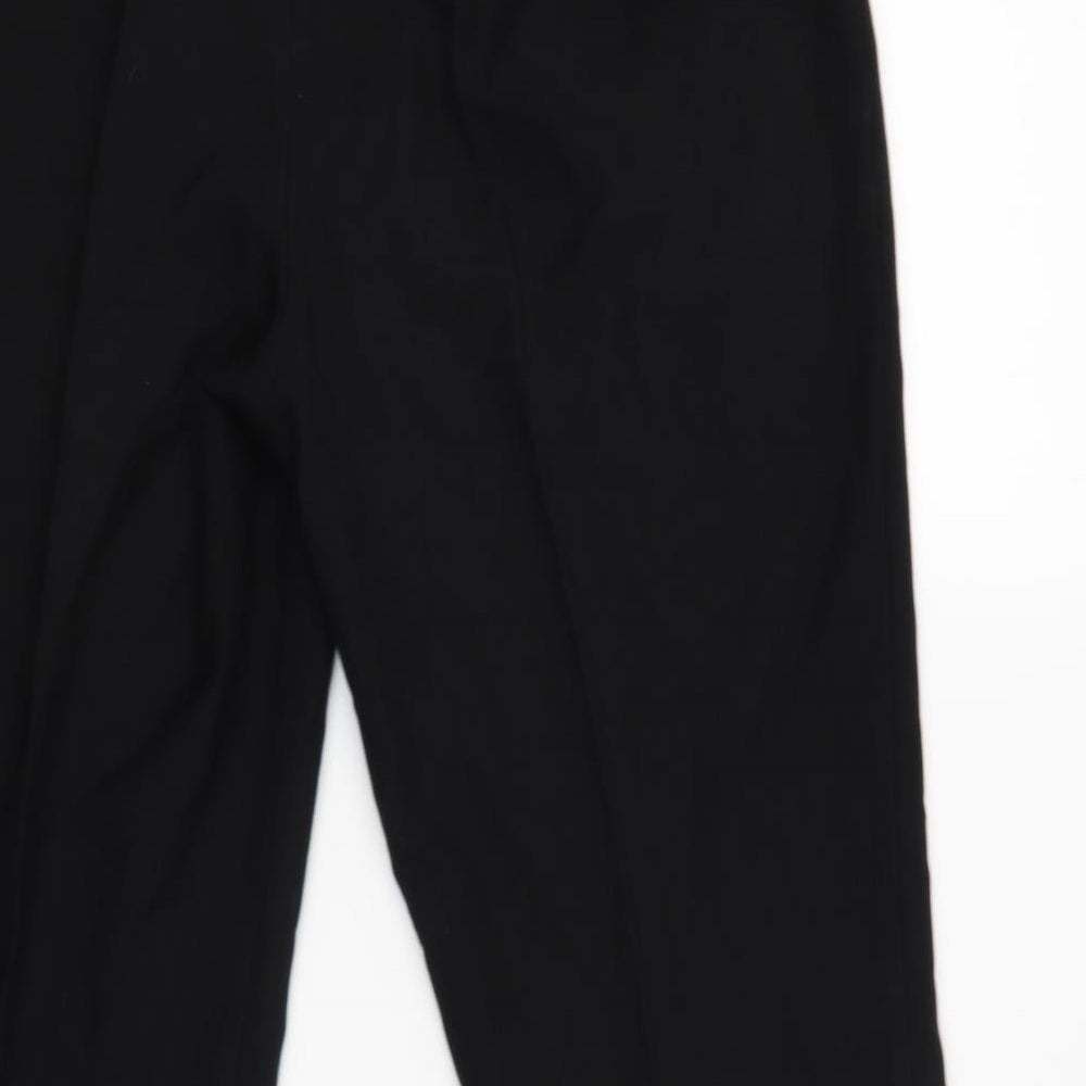 Bonmarché Womens Black Capri Trousers Size 14 L28 in