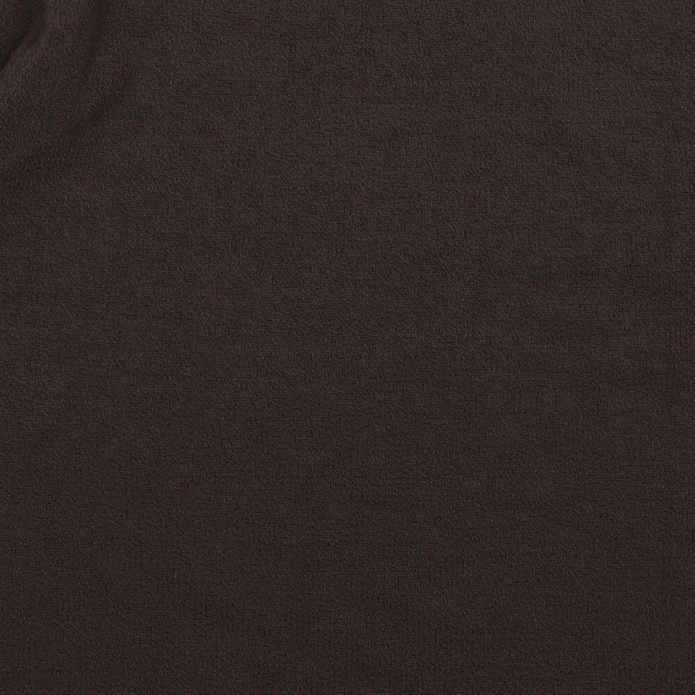 berketex Womens Brown Basic T-Shirt Size M