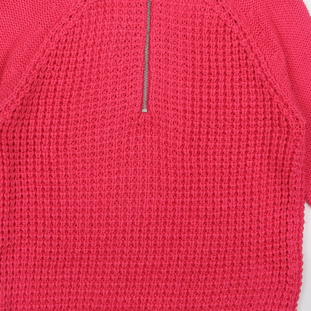 heart and soul Womens Pink Pullover Jumper Size S