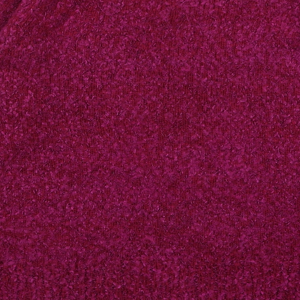 m&s Womens Purple Pullover Jumper Size 14
