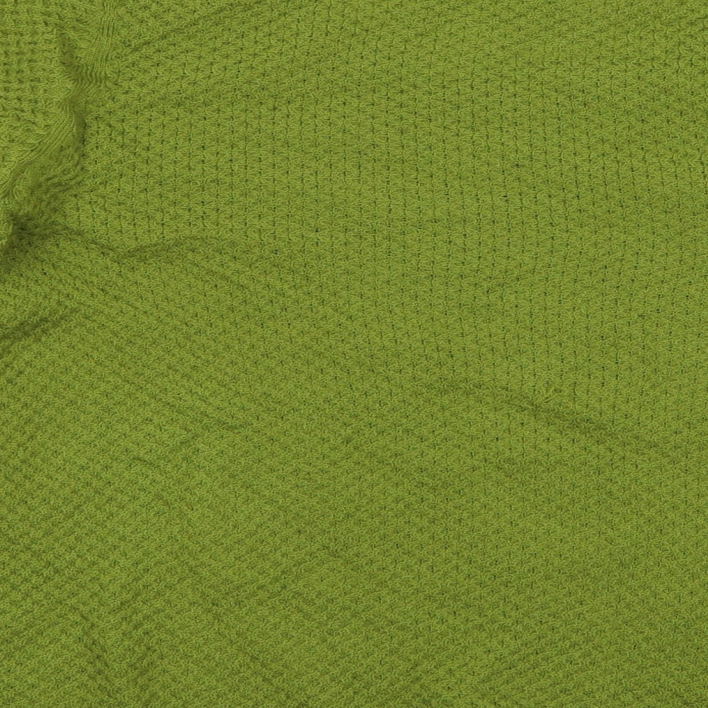wall Womens Green Basic T-Shirt Size S