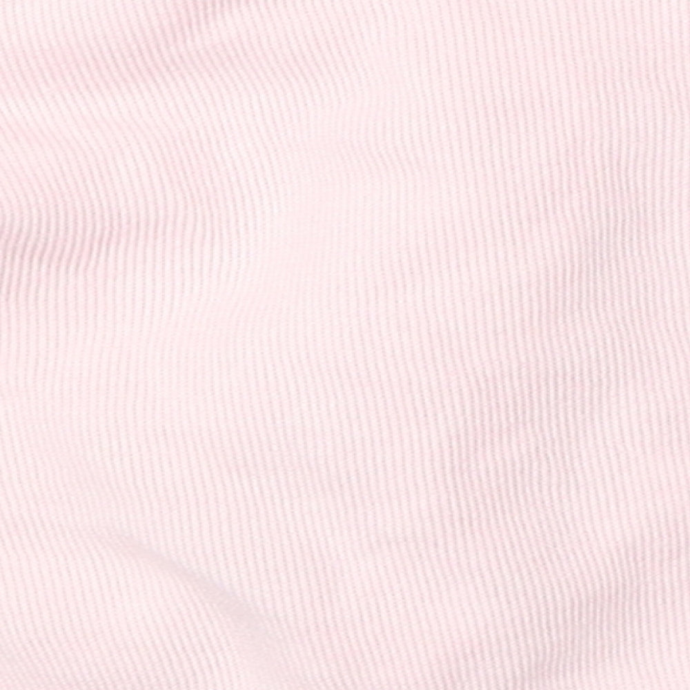Preworn Girls Pink Pullover Jumper Size 3-6 Months