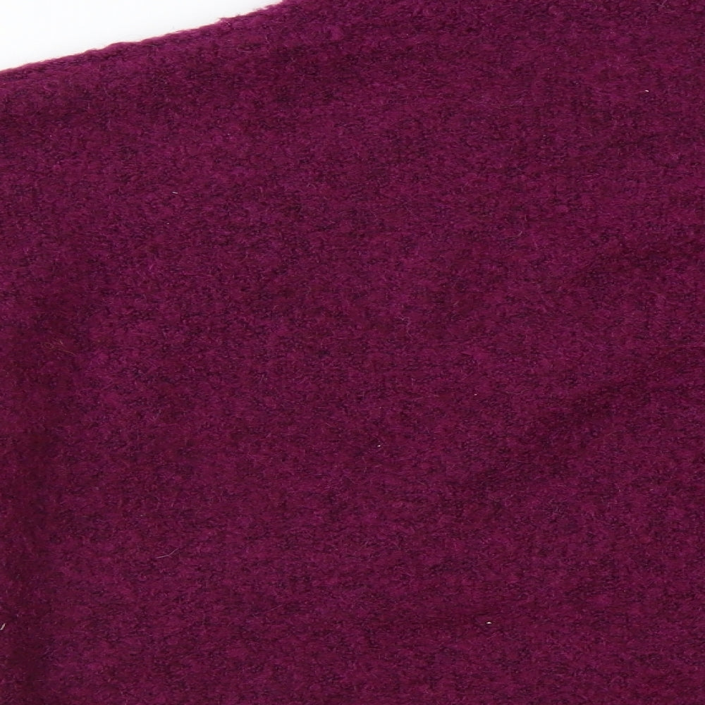 George Womens Purple Pullover Jumper Size M