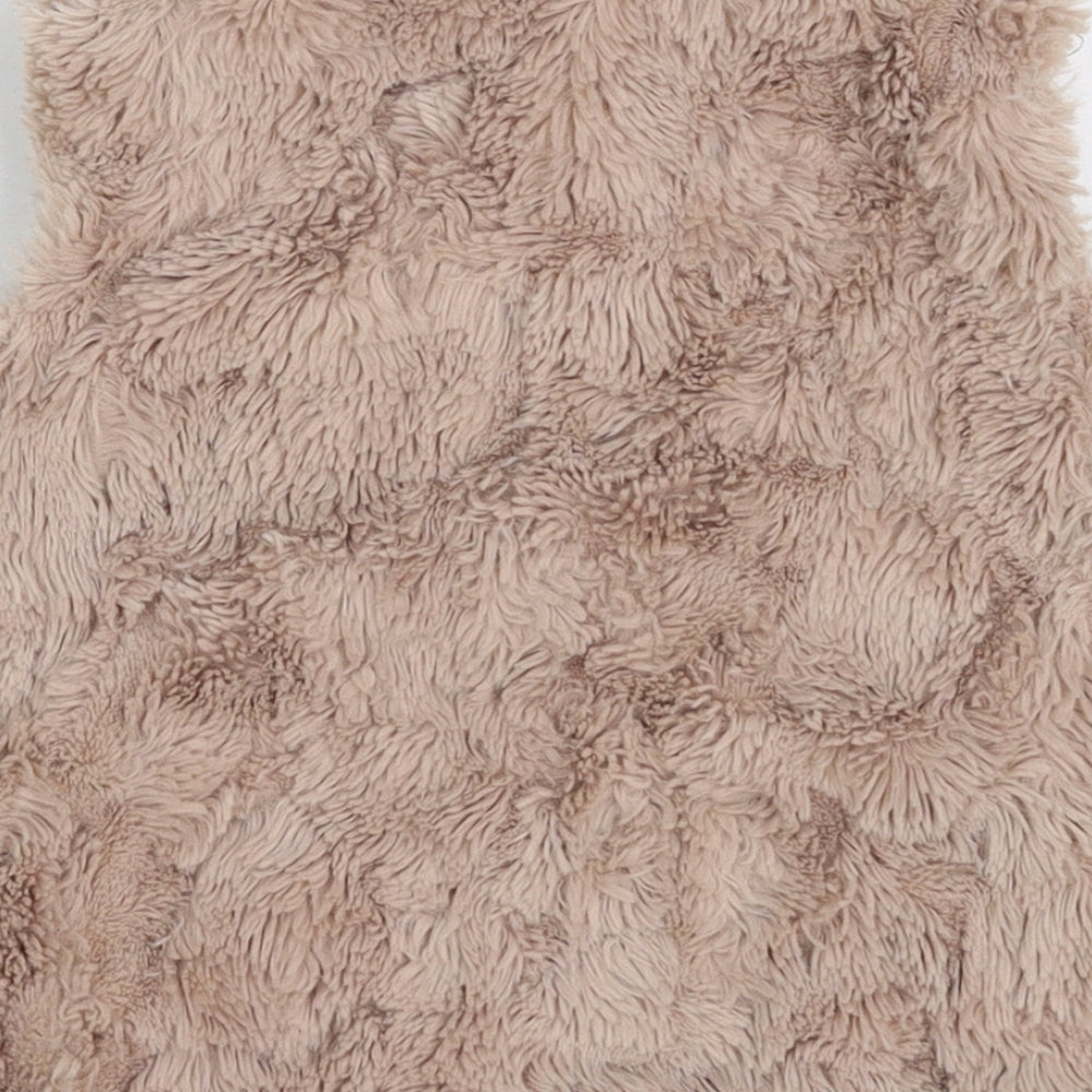 NEXT Girls Beige Gilet Jacket Size 4 Years