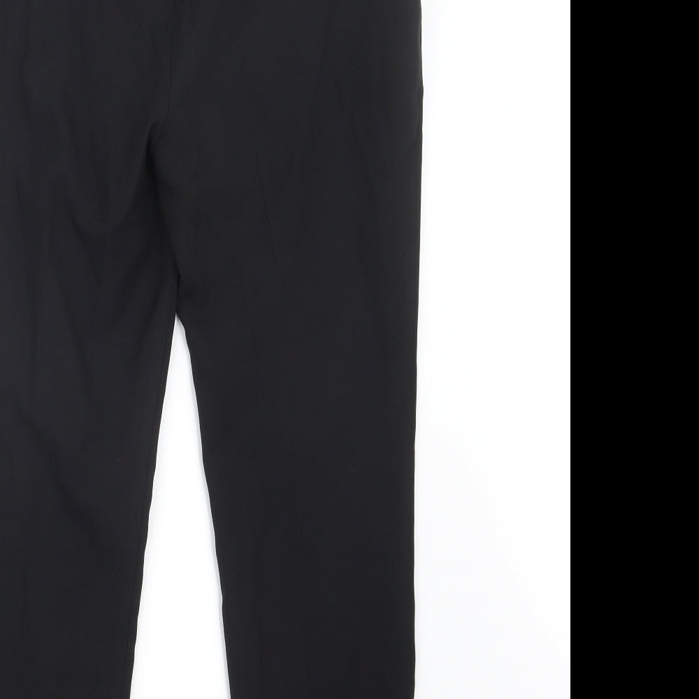 Bonmarché Womens Black Trousers Size 10 L25.5 in