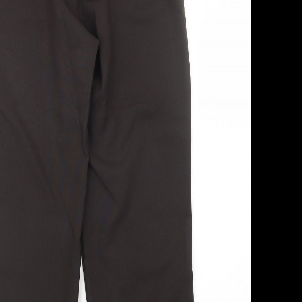 Classics Womens Brown Trousers Size 12 L27 in