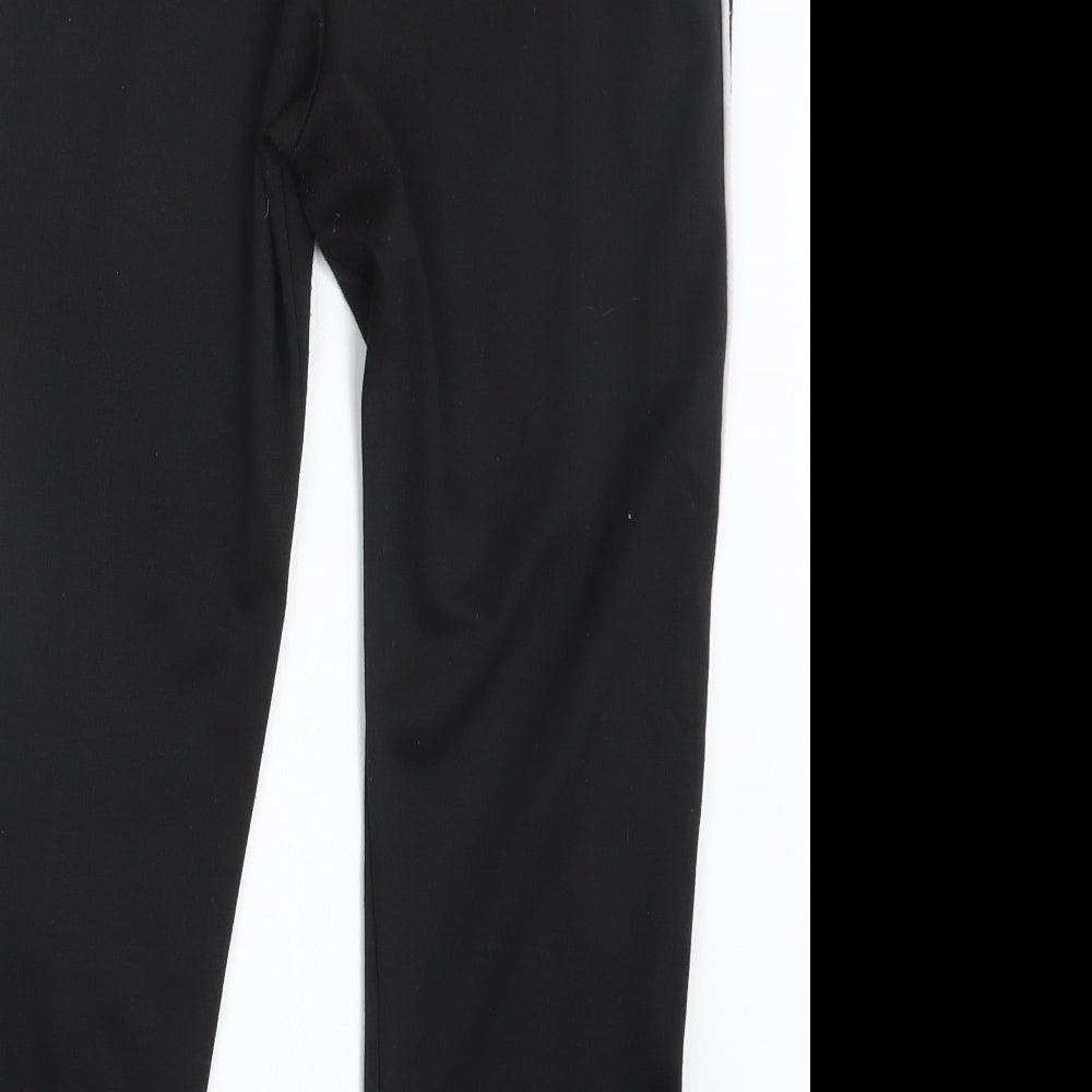 Innocence Womens Black Trousers Size 12 L24 in