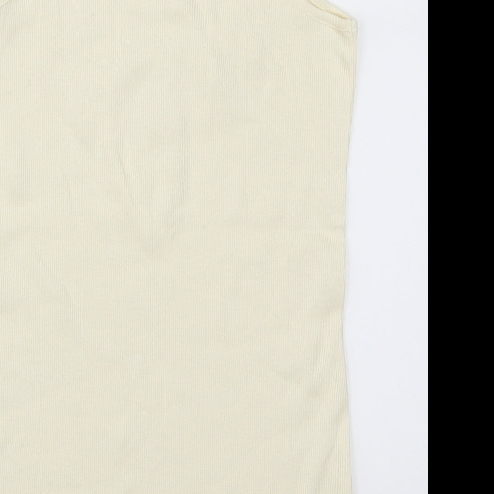 F&F Womens Beige Basic Tank Size 14