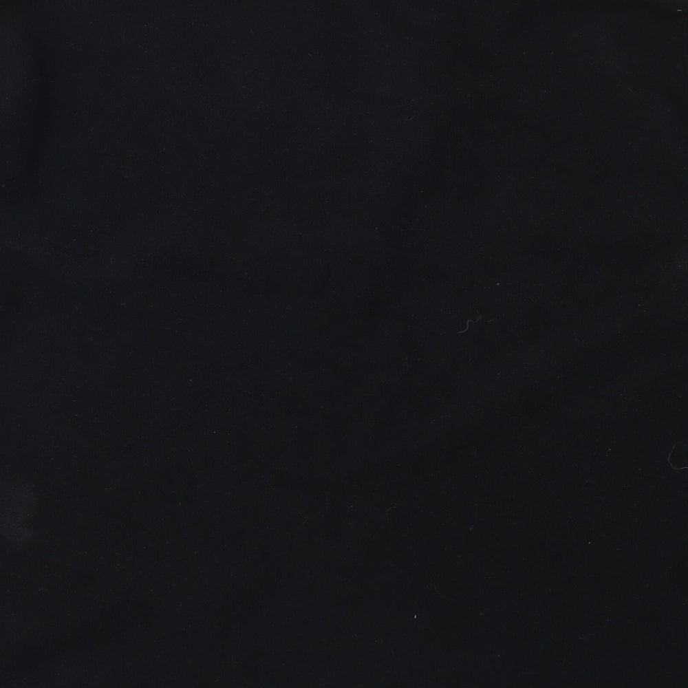 Freedom Trail Mens Black Fleece Jacket Size S