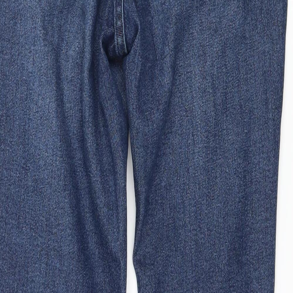 H&M Womens Blue Denim Skinny Jeans Size 8 L30 in