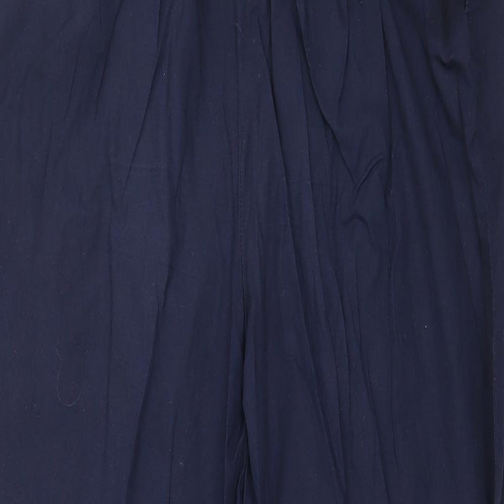 Zara Womens Blue Trousers Size S L24 in