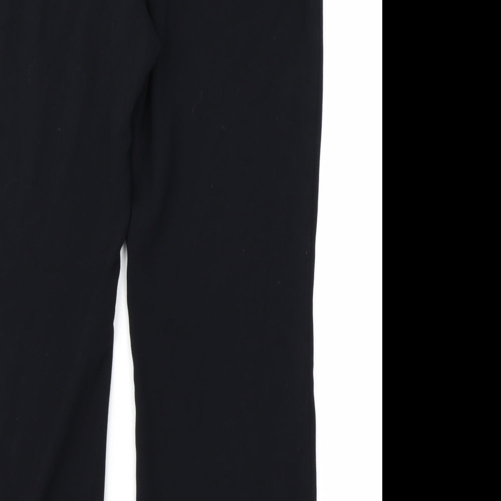 Marks & Spencer Woman Womens Black Trousers Size 12 L24 in