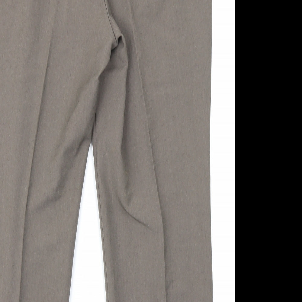Bonmarché Womens Brown Trousers Size 12 L23 in