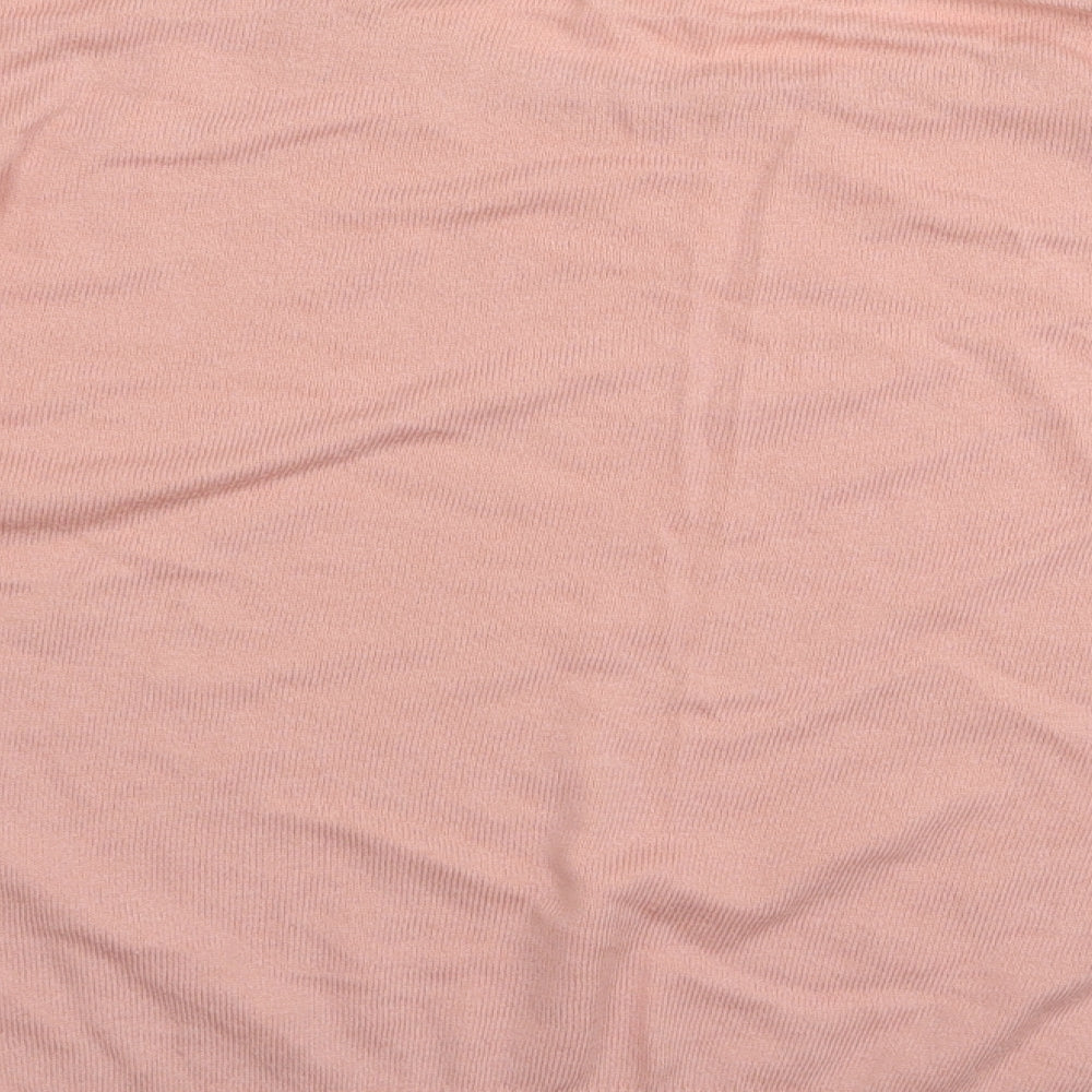 TU Womens Pink Basic T-Shirt Size 12
