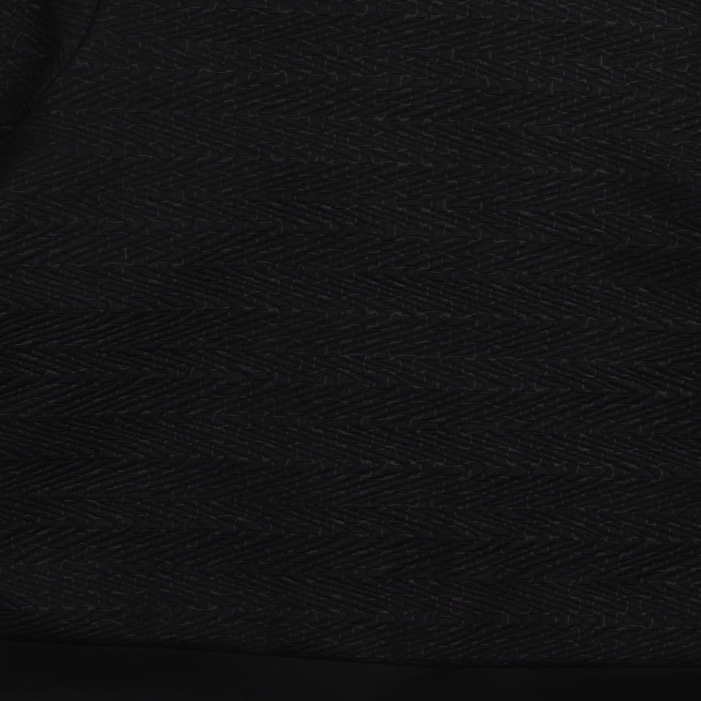 Klass Womens Black Full Zip Jumper Size 14