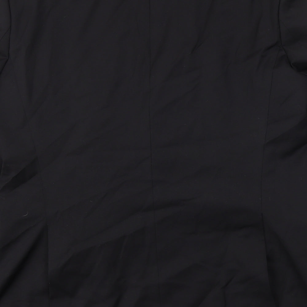 STVDIO Mens Black Jacket Blazer Size 42