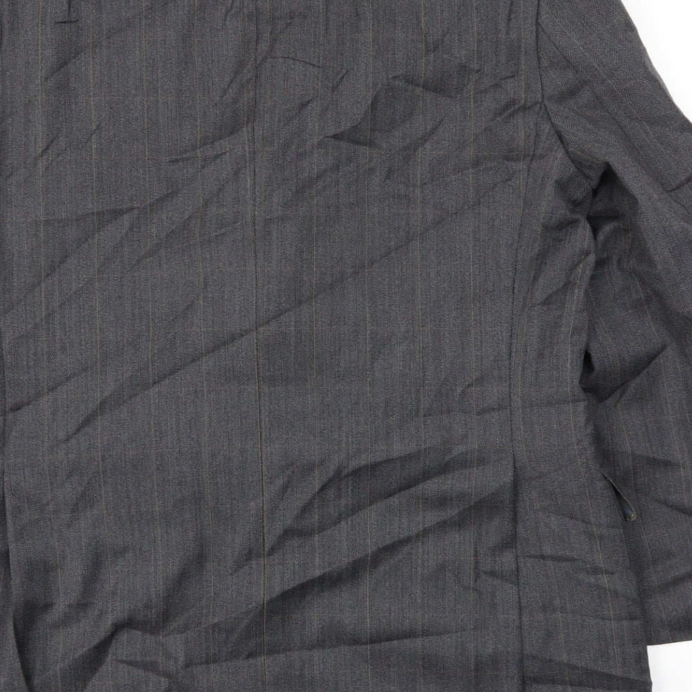 Preworn Mens Grey Jacket Blazer Size 40