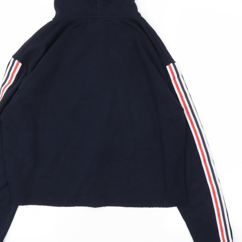Primark Womens Blue Full Zip Jumper Size 8