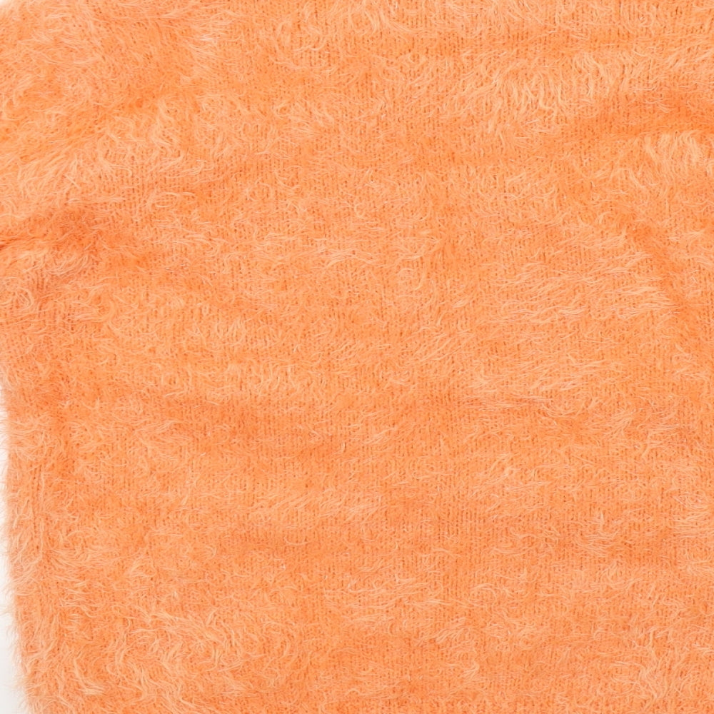 Primark Womens Orange Pullover Jumper Size 12
