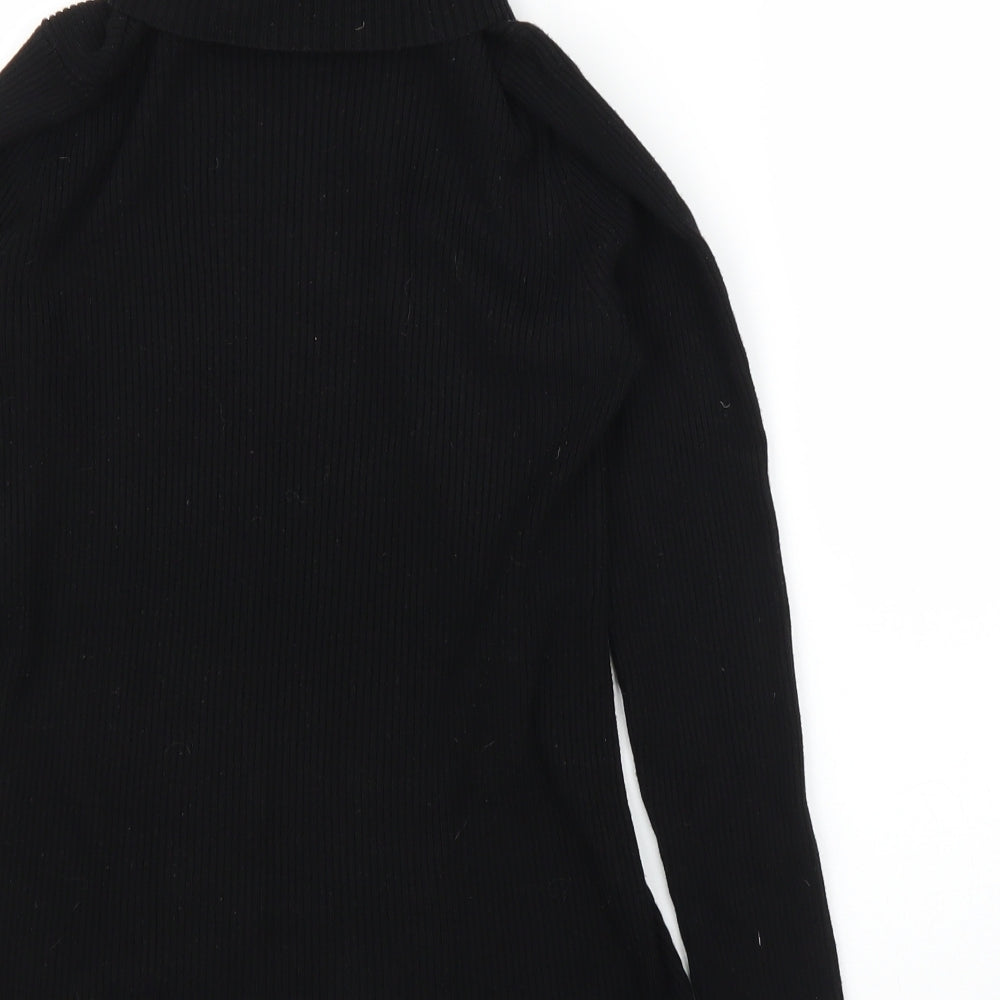 Preworn Womens Black Pullover Jumper Size M