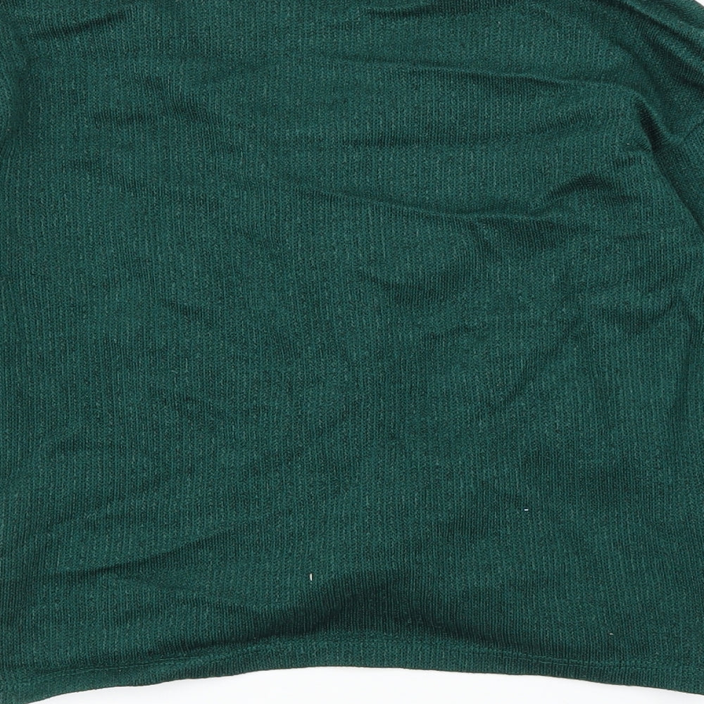 Lush Womens Green Pullover Jumper Size XS