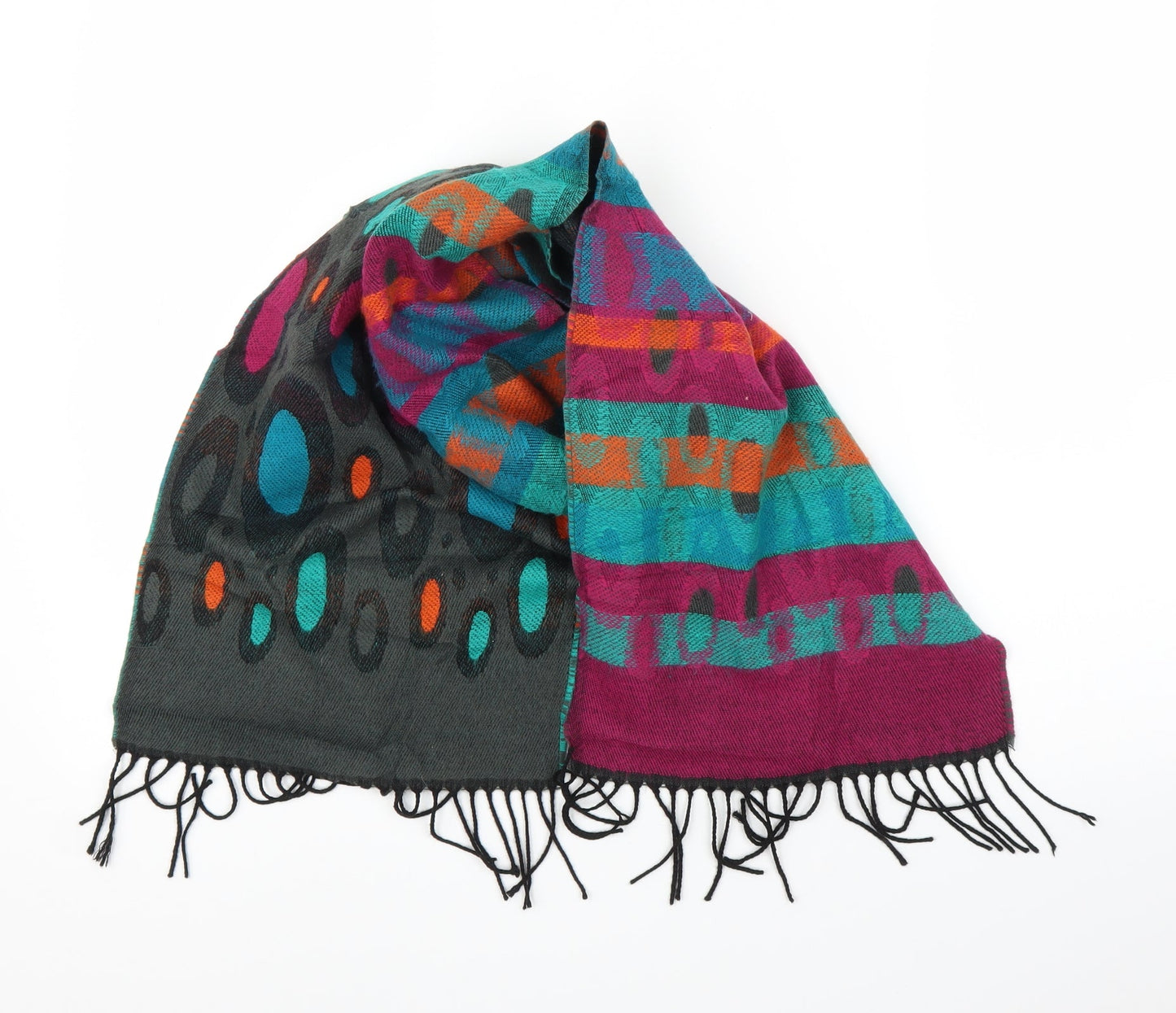 Preworn Unisex Multicoloured Scarf