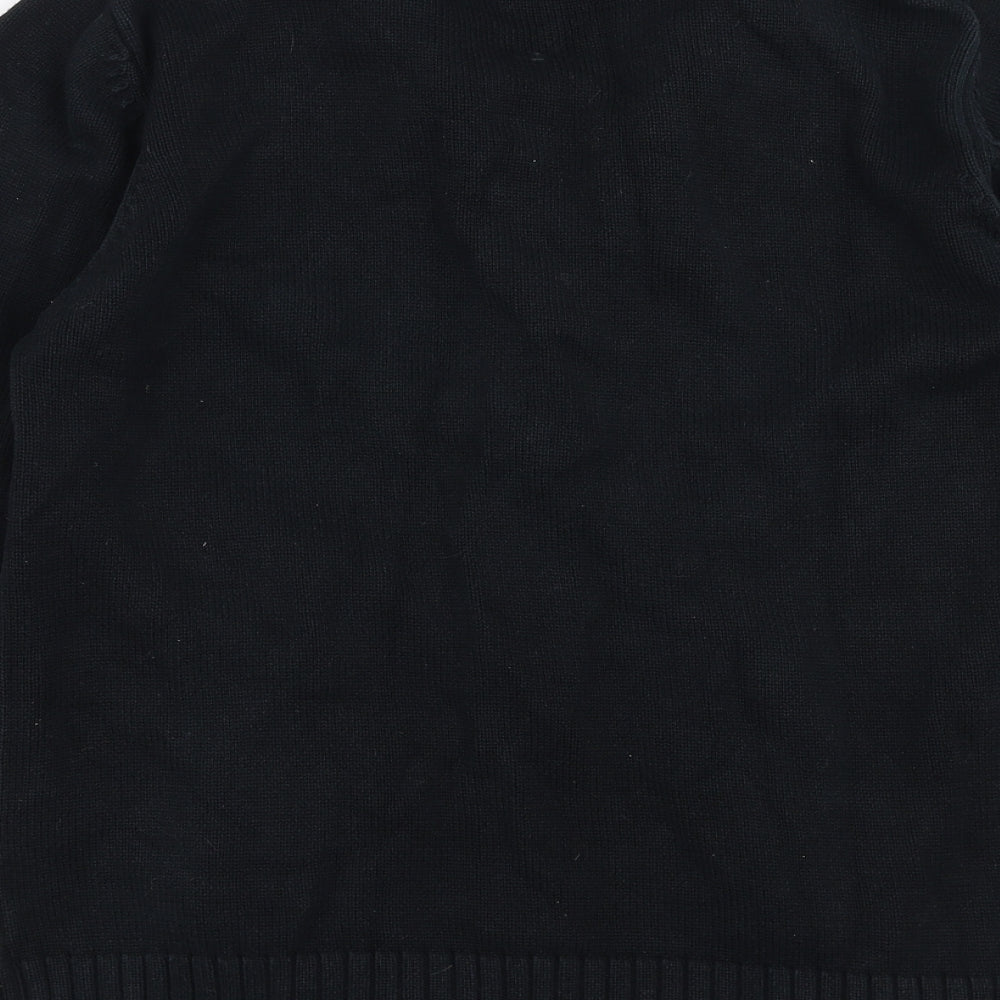NEXT Mens Black Pullover Jumper Size M