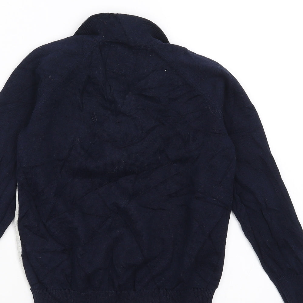 URBAN BOYS Boys Blue Knit Pullover Jumper Size 6 Years
