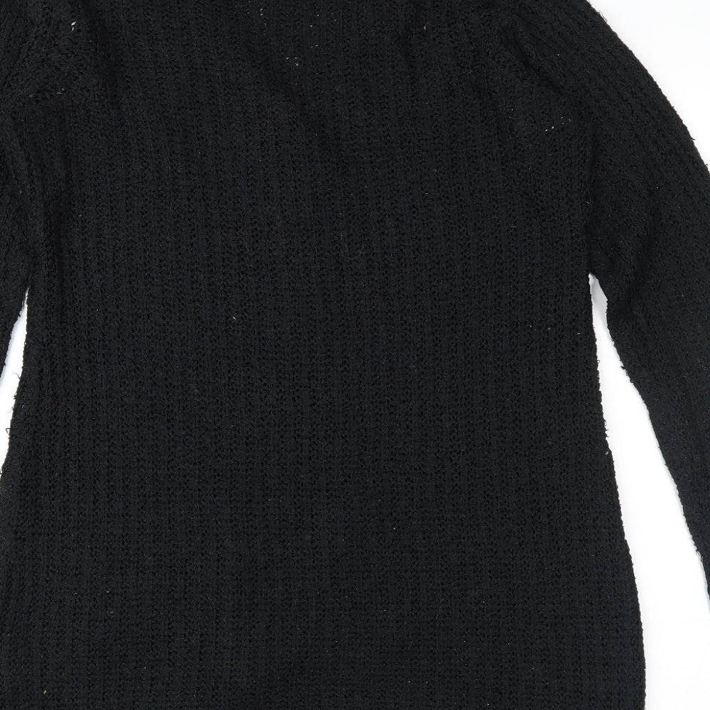 Ze-Ze Womens Black Cardigan Jumper Size M