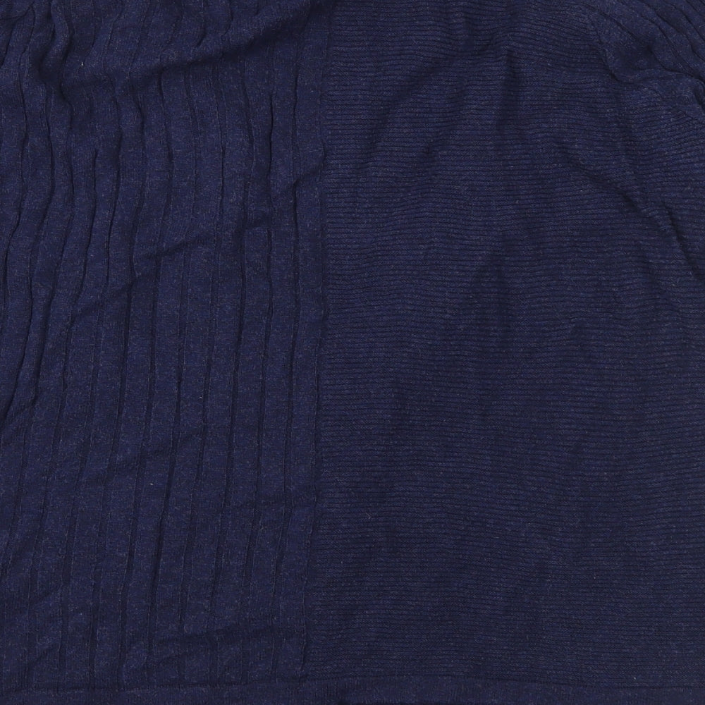 Fransa Womens Black Cardigan Jumper Size L