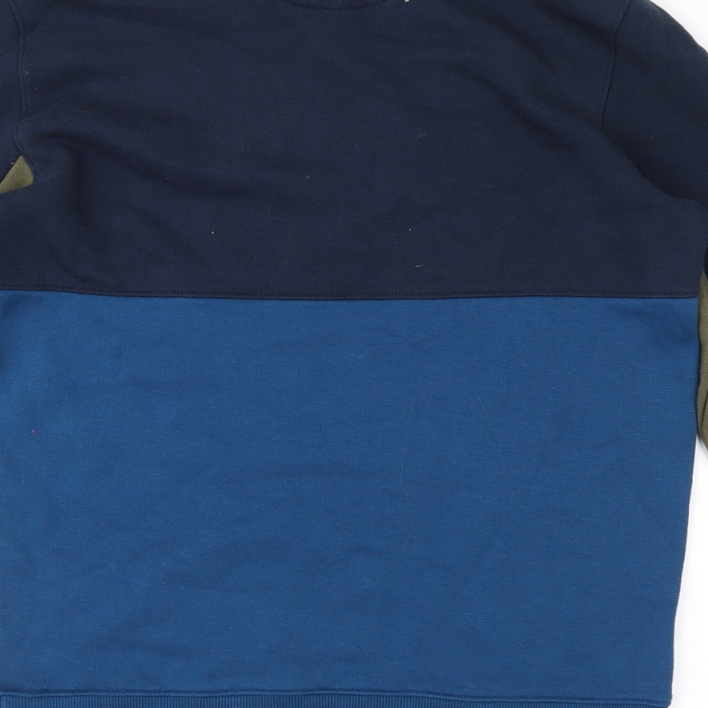 Matalan Mens Blue Pullover Sweatshirt Size S