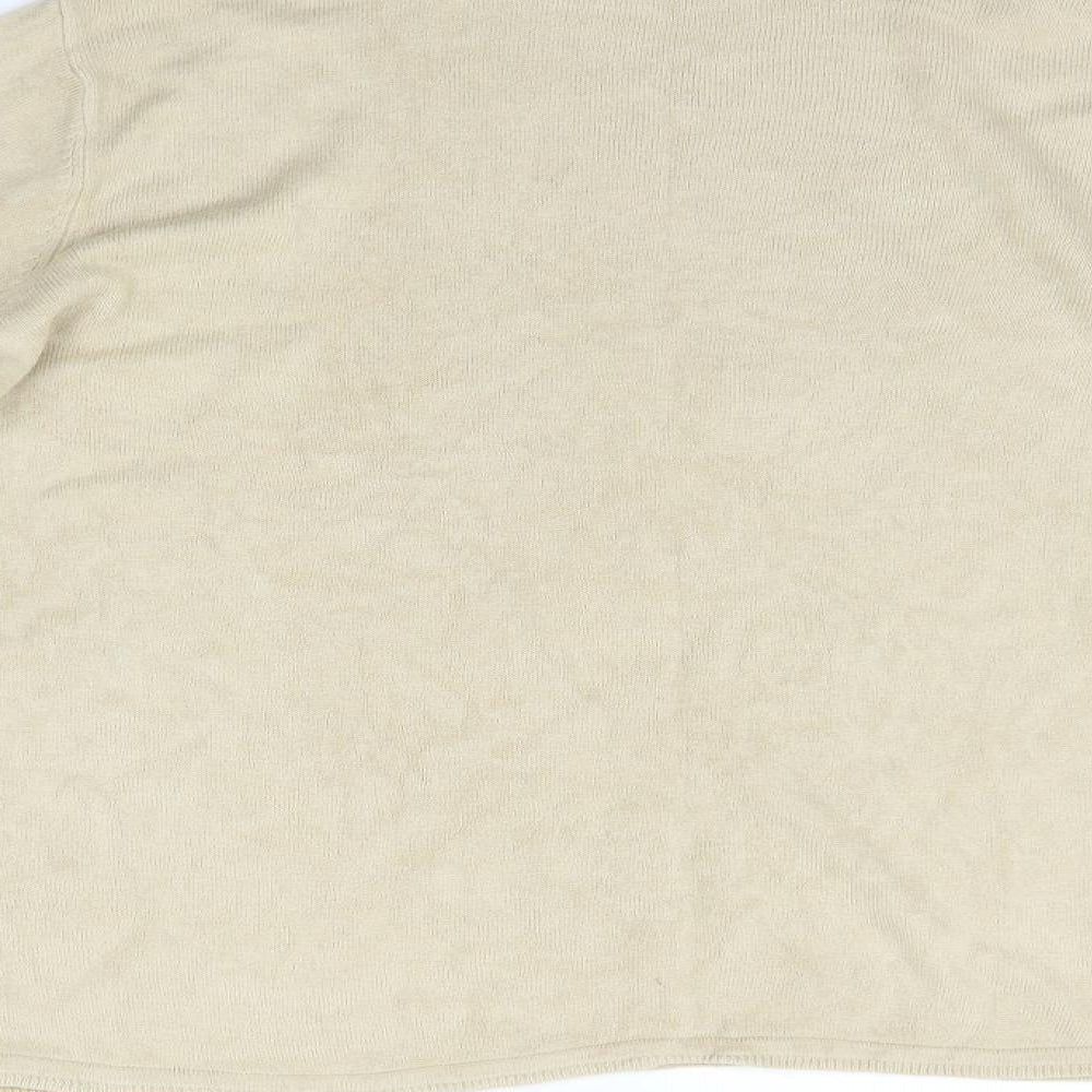 Bonmarché Womens Beige Pullover Jumper Size M