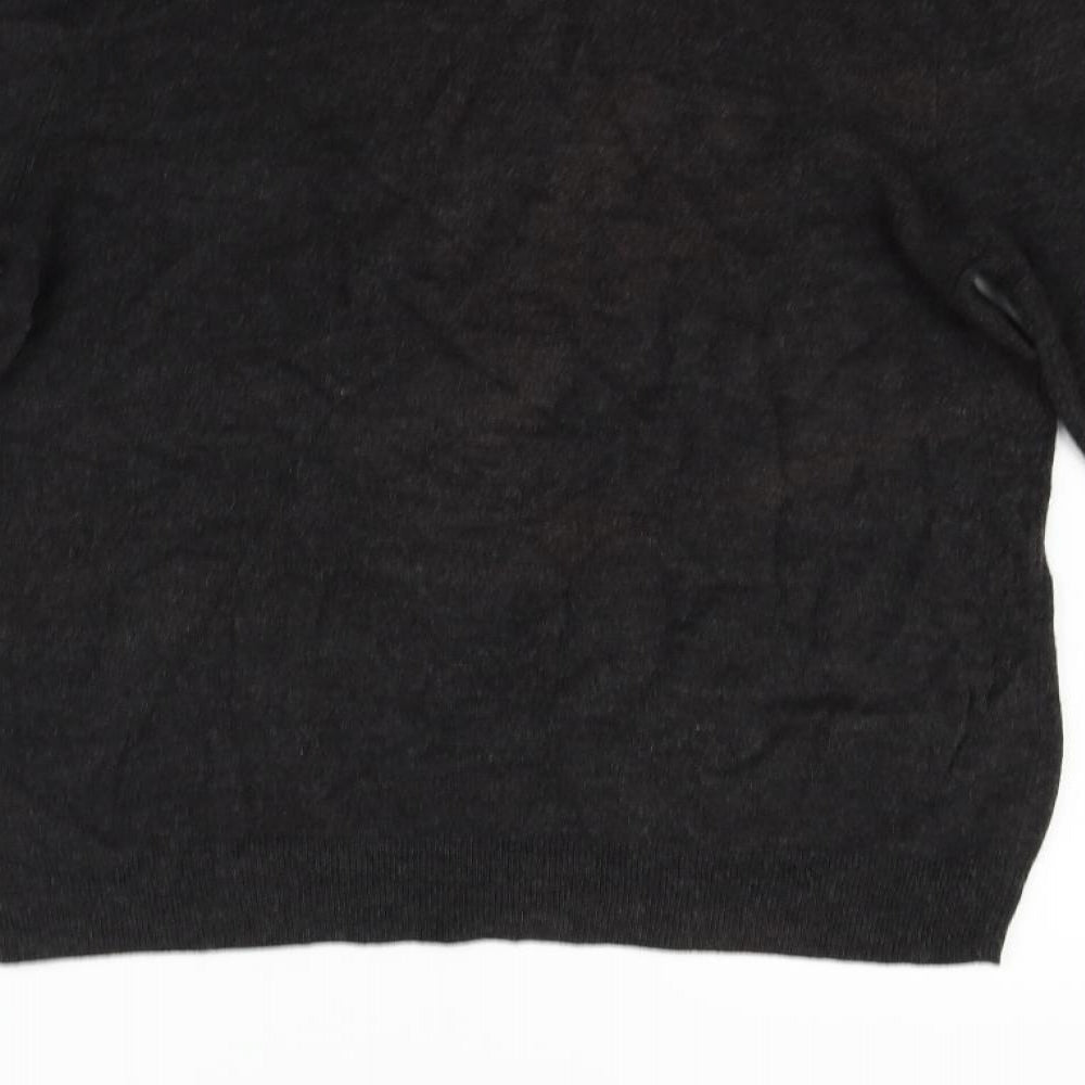 Marks & Spencer Mens Grey Pullover Jumper Size M