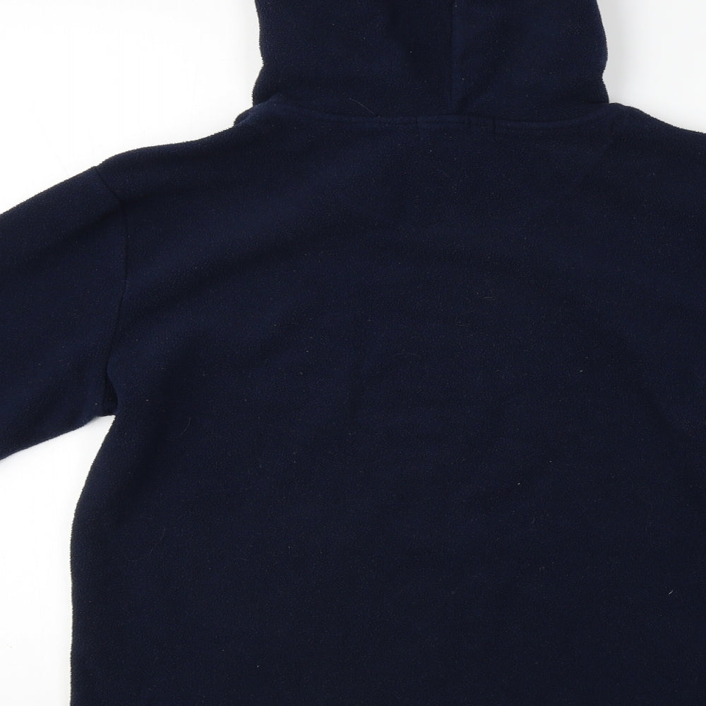 Easy Mens Blue Pullover Hoodie Size S