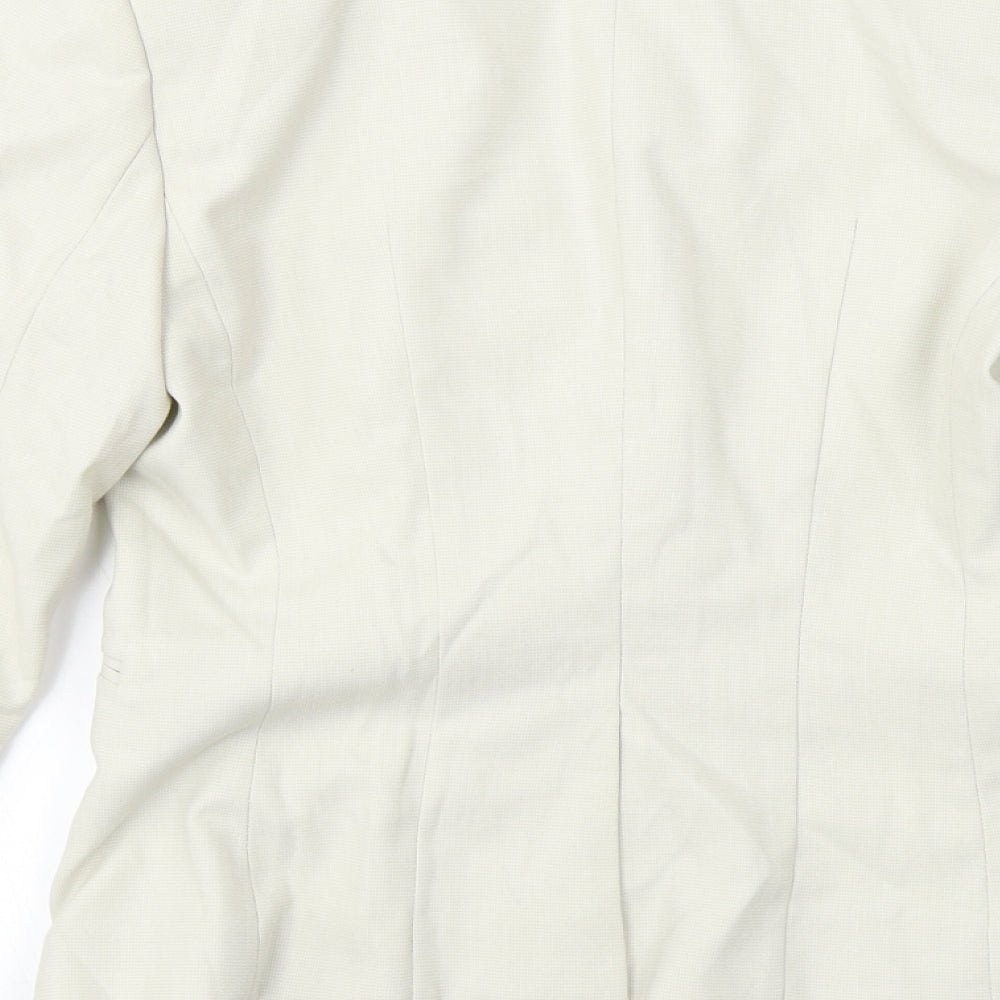 H&M Womens Beige Jacket Coat Size 4