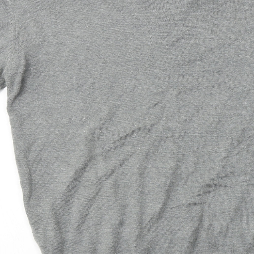 s&j Mens Grey Pullover Jumper Size S