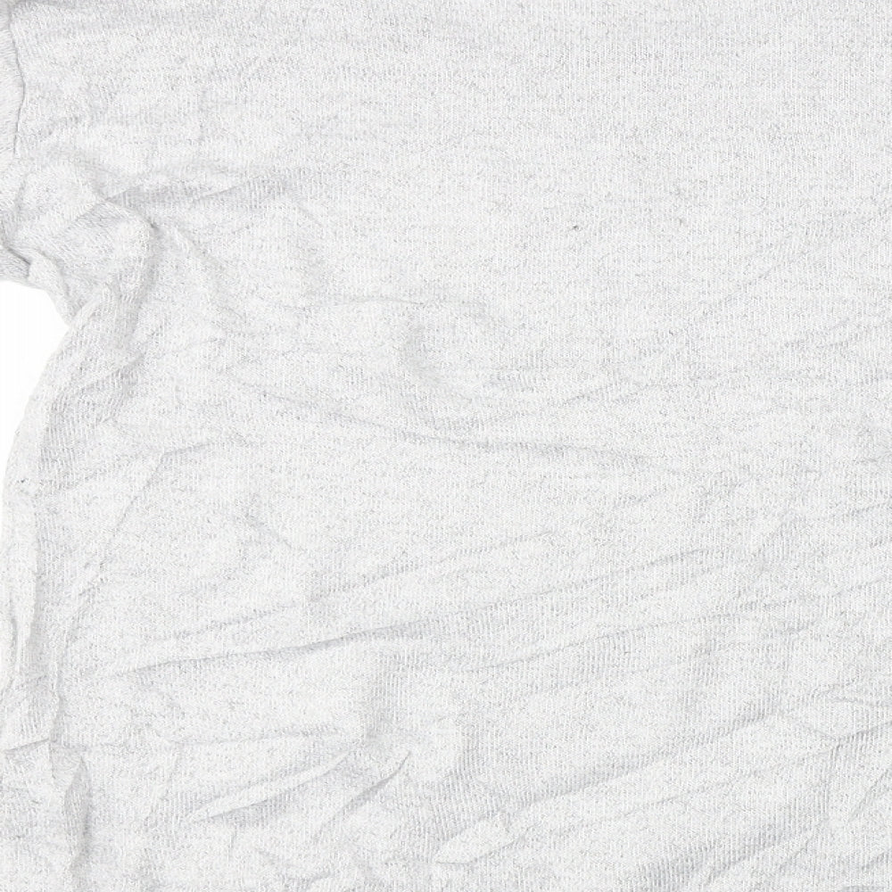 IZABEL Womens Grey Pullover Jumper Size 10